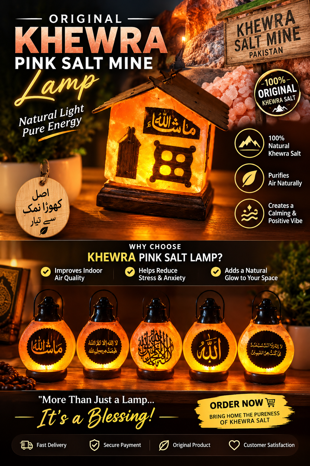 Orignal Khewara Pink Salt Items