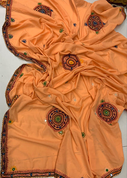 Pure Handmade Sindhi Embroidered Shawl